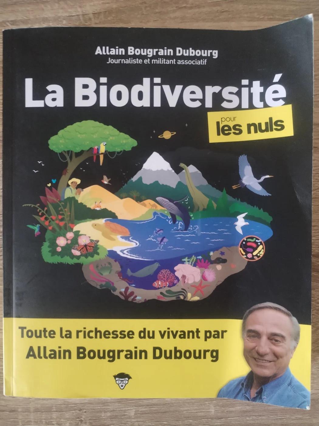 Photographie de la couverture : La Biodiversité pour les nuls — Allain Bougrain Dubourg